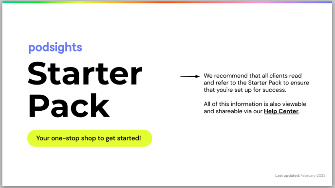 Starter Pack PDF
